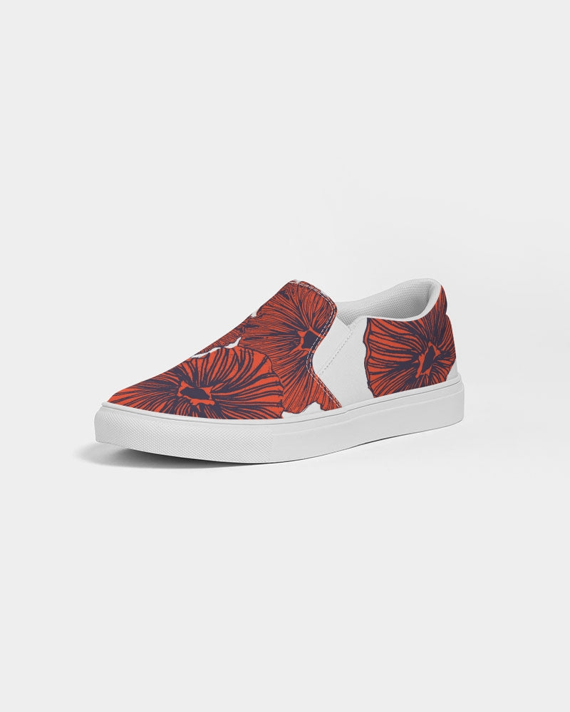 Women's Slip-On Shoes -  Floral Print